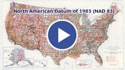 image of map showing North American Datum of 1983
