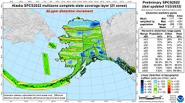 This map shows the final SPCS27 as of 1968