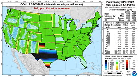 This map shows the original SPCS27 as of 1934