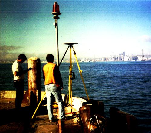 GPS Setup on a Pier